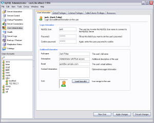 MySQL GUI Tools - náhled