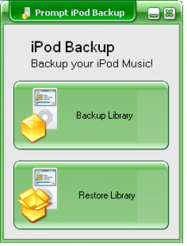 Prompt iPod Backup - náhled