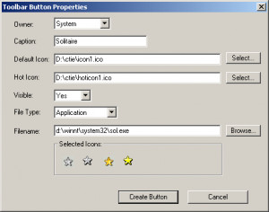 CustomizeIE - náhled