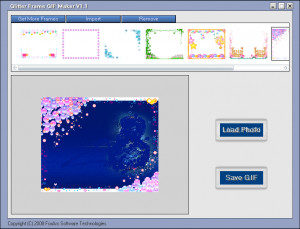 Glitter Frame GIF Maker - náhled