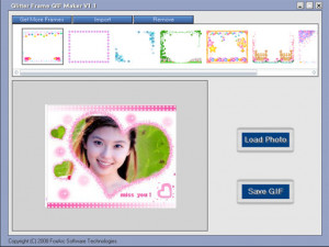 Glitter Frame GIF Maker - náhled