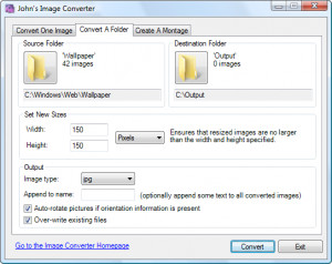 John's Image Converter - náhled