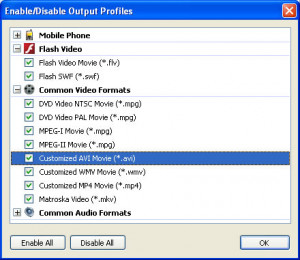 Aura Free Video Converter  - náhled