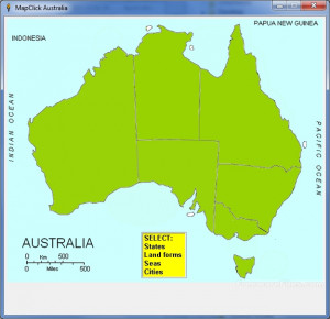 MapClick Australia - náhled