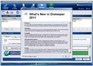Diskeeper 2012 - náhled