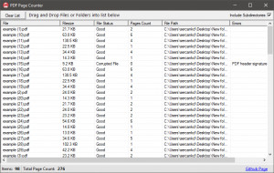 PDF Page Counter - náhled