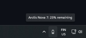 Headset Battery Indicator - náhled