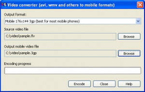 MVC Video To Mobile - náhled