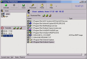 Easy File Protector - náhled