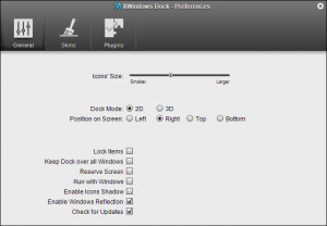 XWindows Dock - náhled