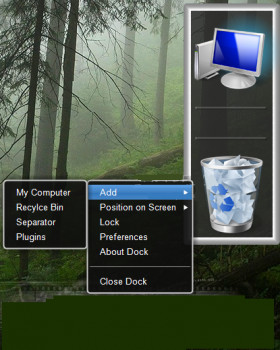 XWindows Dock - náhled
