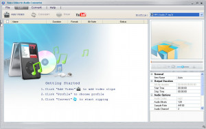 Aura Video to Audio - náhled