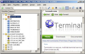 Terminals - náhled
