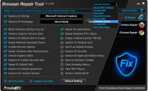 Browser Repair Tool - náhled