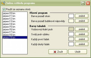 Diář používaných hesel - náhled
