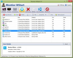 Monitor WStart - náhled