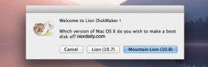 Lion DiskMaker - náhled
