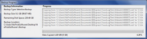 NoProb Backup - náhled