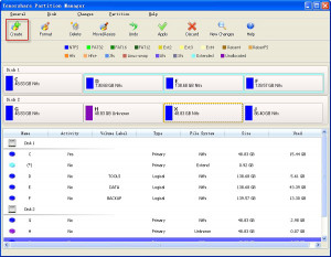 Free Partition Manager - náhled