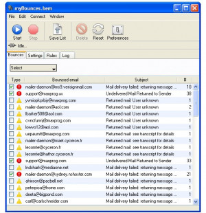 eMail Bounce Handler - náhled