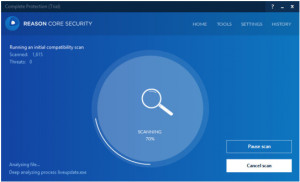 Reason Core Security - náhled