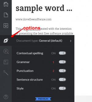 Grammarly - náhled