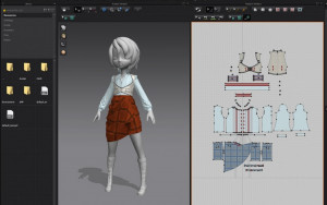 Marvelous Designer - náhled