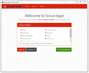 Scout-App - náhled