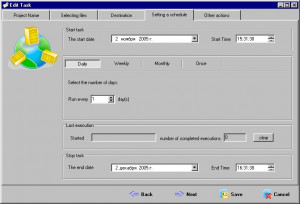 FastTrack Backup - náhled