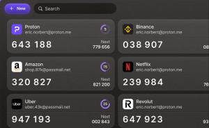 Proton Authenticator - náhled