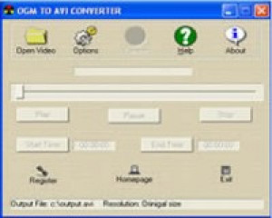 OGM to AVI Converter - náhled