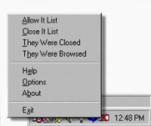 AntiPopUp for IE - náhled