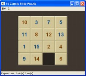 15 Classic Slide Puzzle - náhled