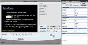 Cucusoft DVD to PSP Converter - náhled