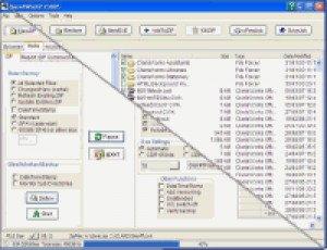 Back4WinXP - náhled