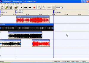 Acoustica MP3 Audio Mixer - náhled
