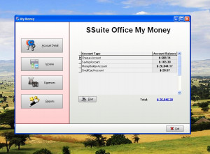 SSuite Office - My Money - náhled