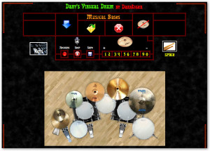 Danys Virtual Drum  - náhled