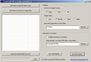 TreasureUP PDF to Image Converter - náhled