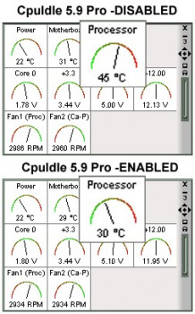 CpuIdle - náhled