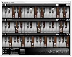 PianoScales - náhled