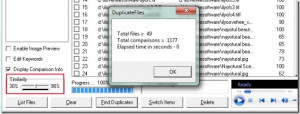 Duplicate Files - náhled