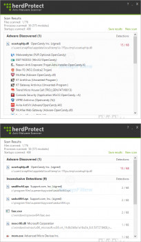 herdProtect Anti-Malware Scanner - náhled