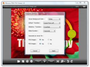 PNG PSD Viewer - náhled