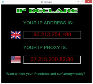IP Declare - náhled
