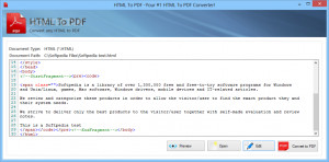 HTML To PDF - náhled