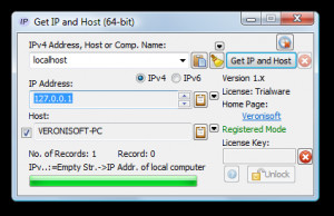 Get IP and Host - náhled
