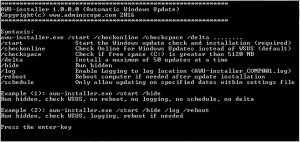 AWU-Installer - náhled