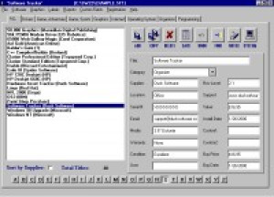 Software Tracker - náhled