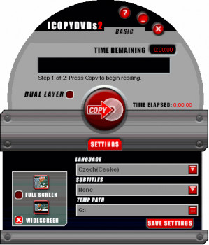 ICopyDVDs2 Basic Edition - náhled